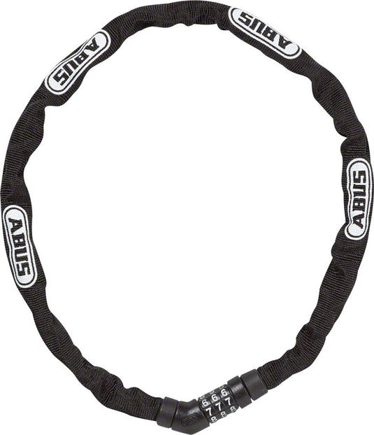 ABUS Steel-O-Chain 4804C Combination Lock: 75/4mm Black