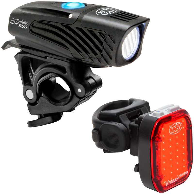 Load image into Gallery viewer, NiteRider Lumina Micro950/Vmax+ Headlight/Taillight Set
