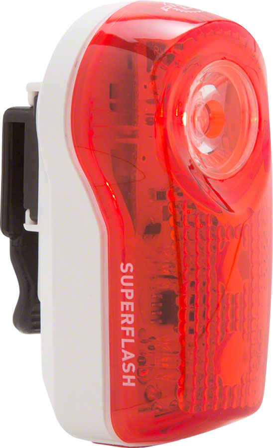 Load image into Gallery viewer, Planet Bike LED Superflash Taillight: Red/White
