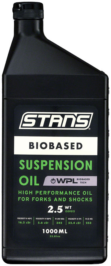 Load image into Gallery viewer, Stan's Biobased Suspension Oil - 2.5WT 1L
