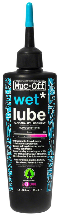 Load image into Gallery viewer, Muc-Off Bio Wet Bike Chain Lube - 120ml Drip
