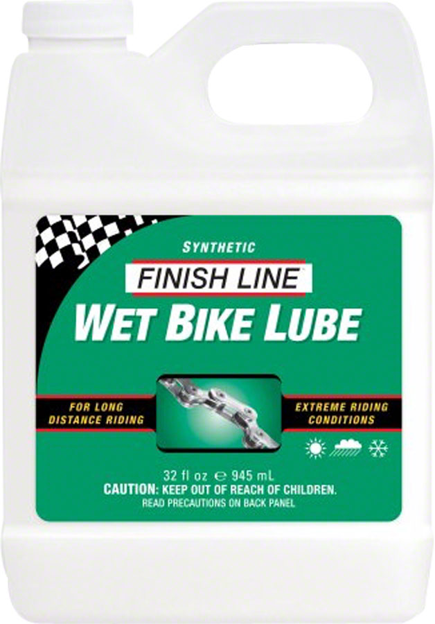 Load image into Gallery viewer, Finish Line WET Bike Chain Lube - 32oz Bulk
