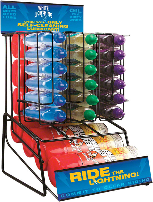 White Lightning Mini Lubricant Display