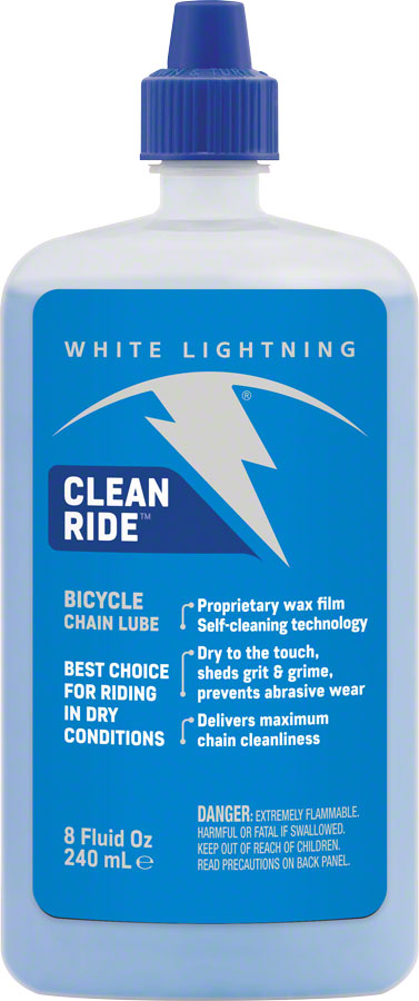 Load image into Gallery viewer, White Lightning Clean Ride Bike Chain Wax Lube - 8oz Drip
