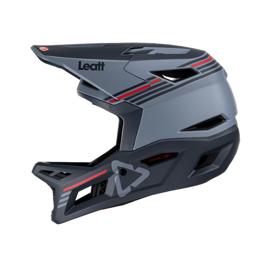 Leatt, MTB Gravity 4.0 Men, Full Face Helmet, Titanium, SM, 55-56cm