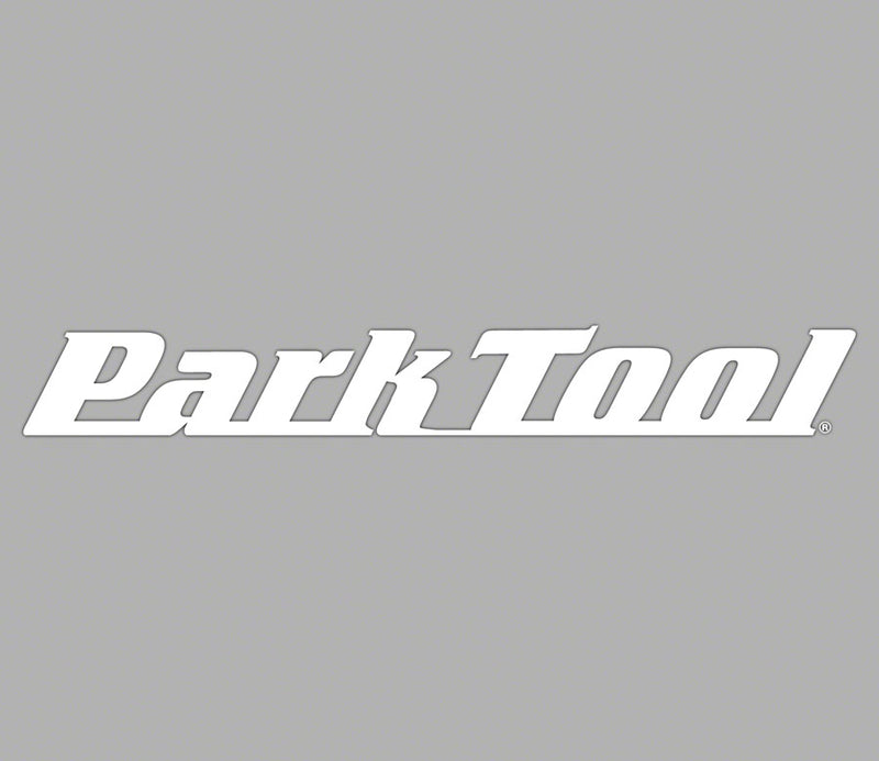 Load image into Gallery viewer, Park Tool DL-36W Horizontal Logo Decal White
