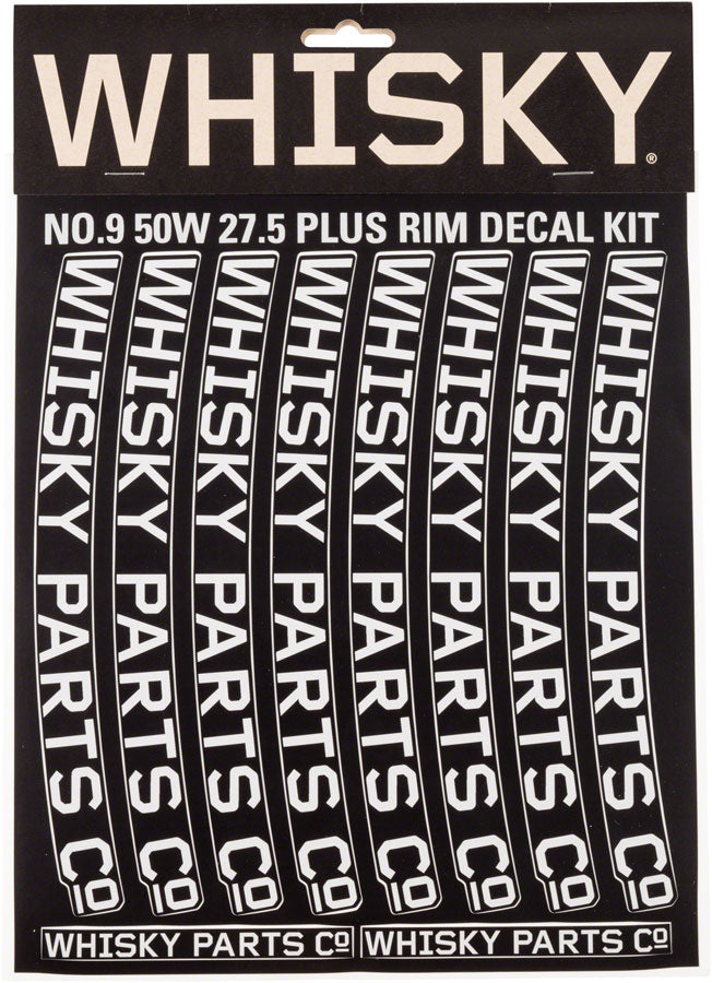 Load image into Gallery viewer, WHISKY 50w Rim Decal Kit for 2 Rims Light Gray
