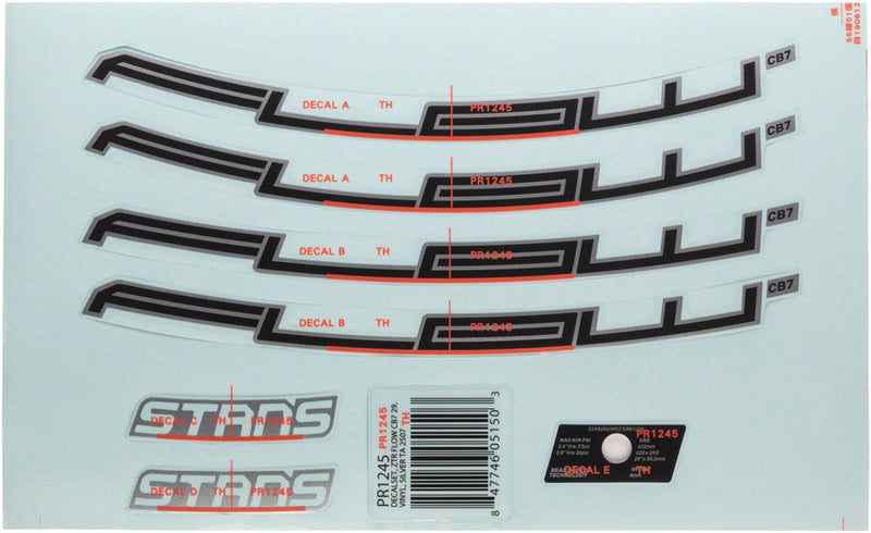Load image into Gallery viewer, Stan's Flow CB7 Rim Decal - 29" Silver Set
