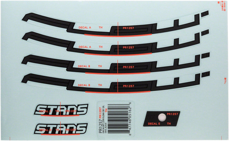 Load image into Gallery viewer, Stan's Flow CB7 Rim Decal - 29" Black Set
