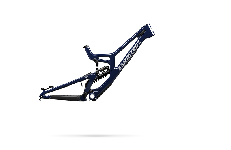 Load image into Gallery viewer, Santa Cruz V10 Frame in Blue Profile Image
