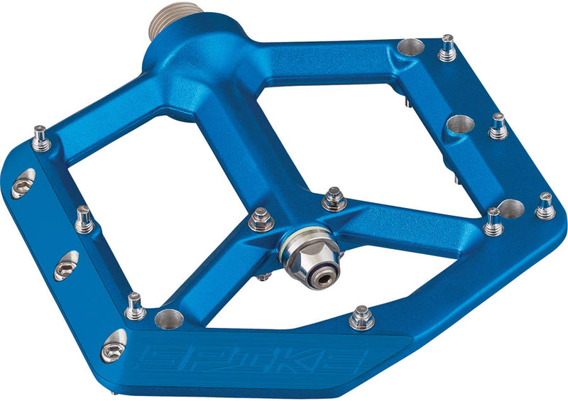 Load image into Gallery viewer, Spank Spike Pedals - Platform Aluminum 9/16" Blue

