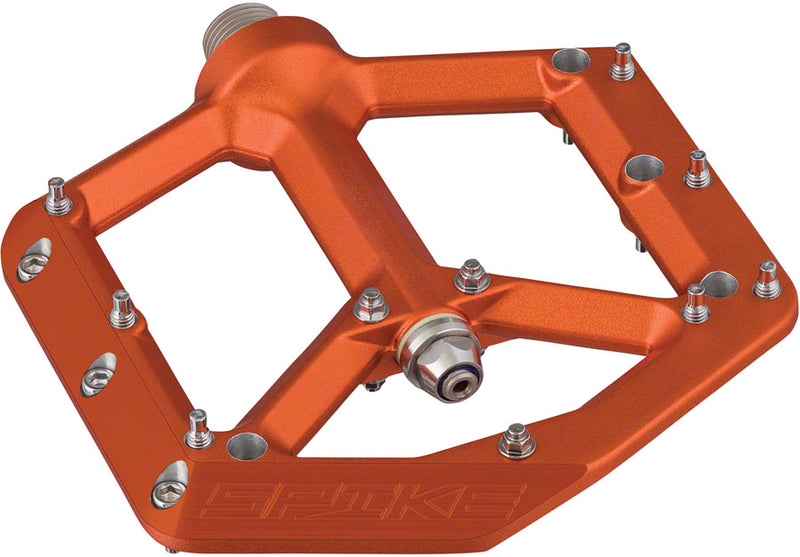 Load image into Gallery viewer, Spank Spike Pedals - Platform Aluminum 9/16" Orange
