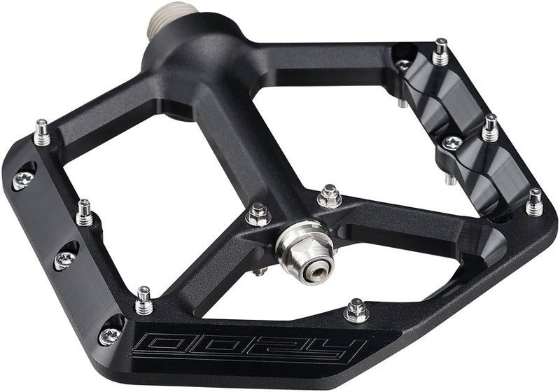 Load image into Gallery viewer, Spank Oozy Pedals - Platform Aluminum 9/16" Black

