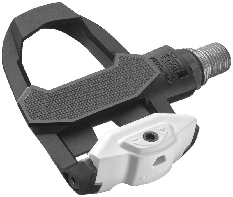 Load image into Gallery viewer, LOOK KEO CLASSIC 3 Pedals - Single Sided Clipless Chromoly 9/16" Black/White
