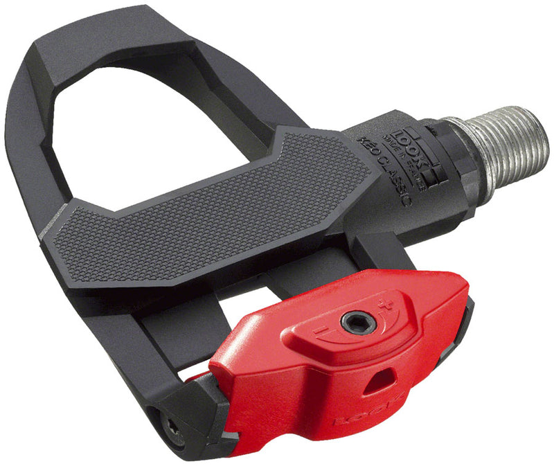 Load image into Gallery viewer, LOOK KEO CLASSIC 3 Pedals - Single Sided Clipless Chromoly 9/16" Black/Red
