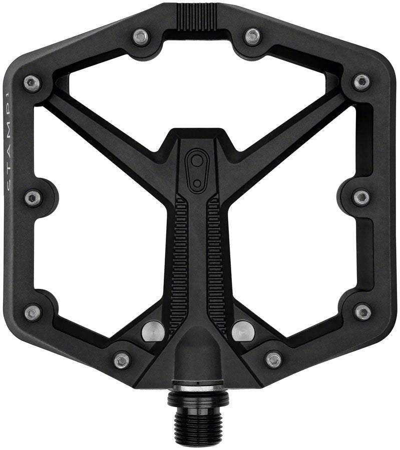 Load image into Gallery viewer, Crankbrothers Stamp 1 Gen 2 Pedals - Platform Composite 9/16" Black Large
