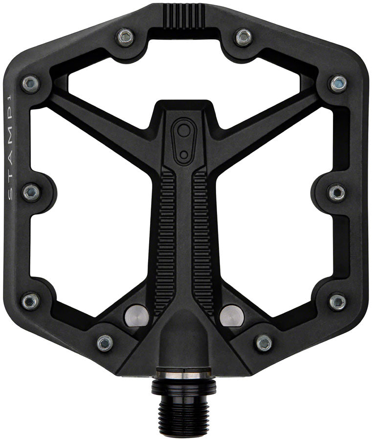 Load image into Gallery viewer, Crankbrothers Stamp 1 Gen 2 Pedals - Platform Composite 9/16" Black Small
