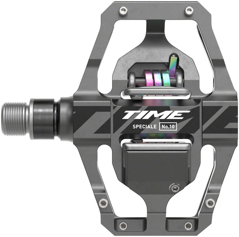 Load image into Gallery viewer, Time Speciale 10 Pedals - Dual Sided Clipless Platform Aluminum 9/16" Gray Large B1
