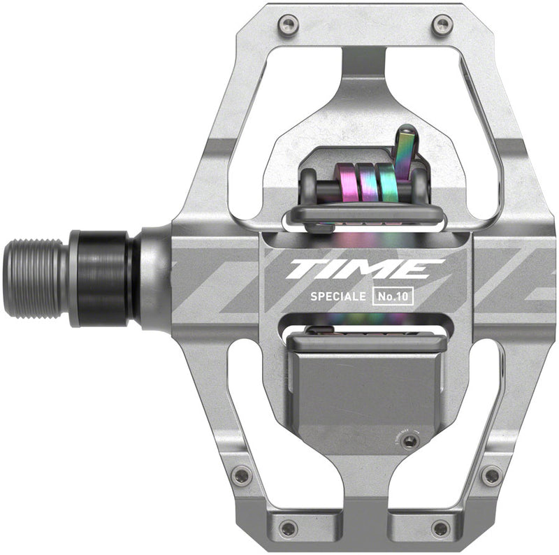 Load image into Gallery viewer, Time Speciale 10 Pedals - Dual Sided Clipless Platform Aluminum 9/16" Raw Large B1
