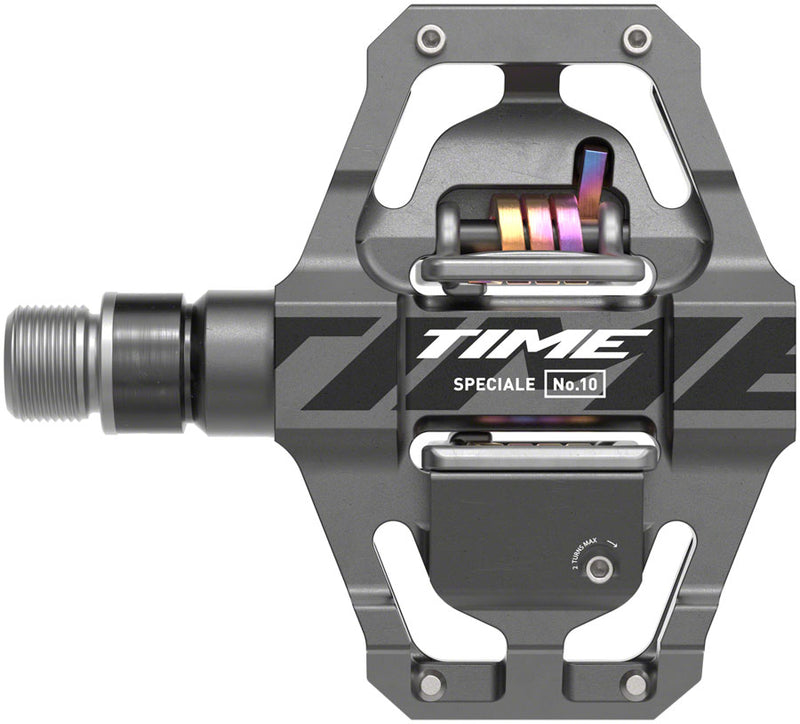 Load image into Gallery viewer, Time Speciale 10 Pedals - Dual Sided Clipless Platform Aluminum 9/16" Gray Small B1
