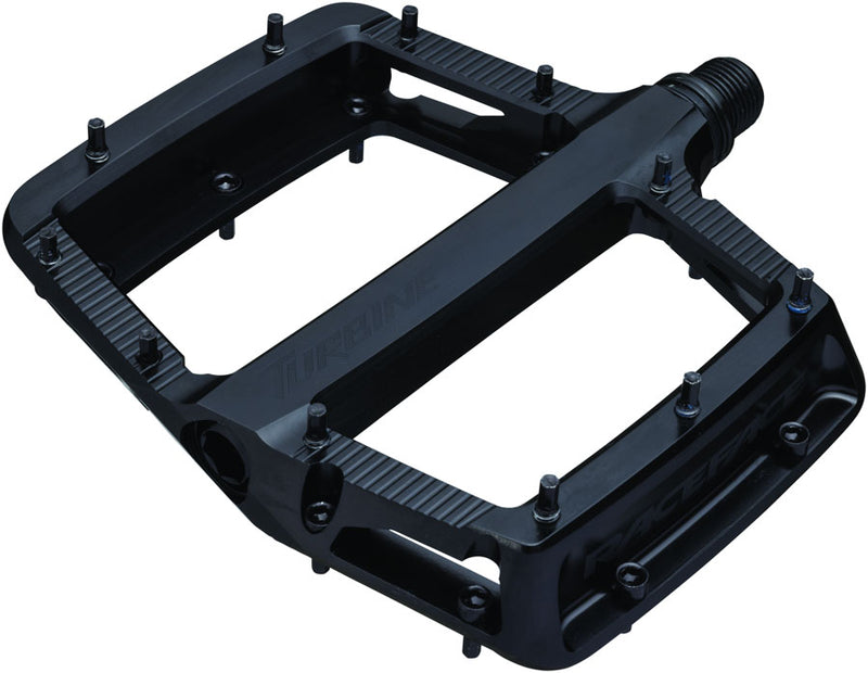 Load image into Gallery viewer, RaceFace Turbine Pedals - Platform Aluminum 9/16" Black
