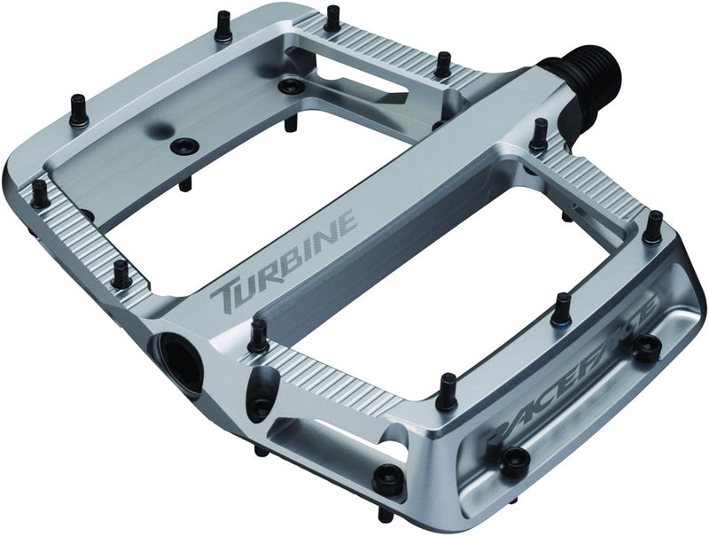 Load image into Gallery viewer, RaceFace Turbine Pedals - Platform Aluminum 9/16" Silver
