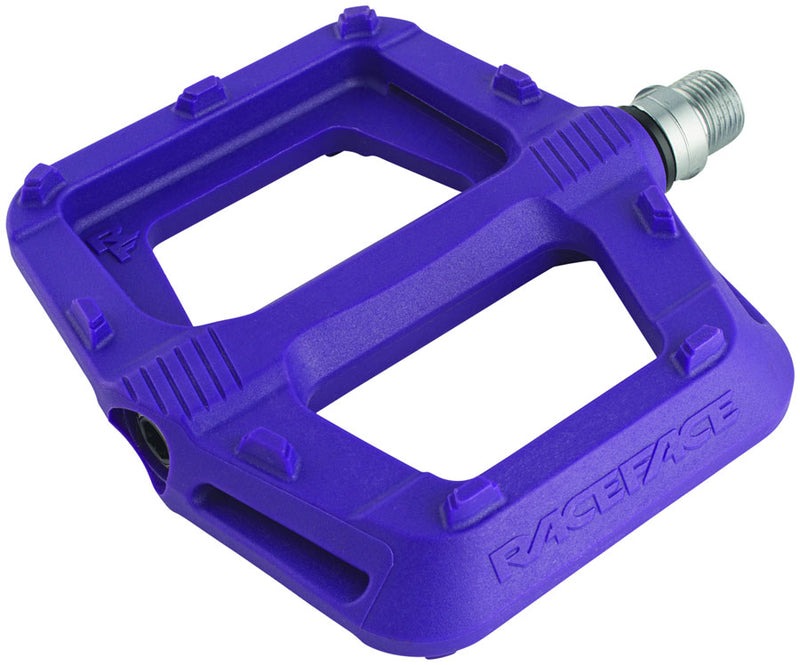 Load image into Gallery viewer, RaceFace Ride Pedals - Platform Composite 9/16" Purple
