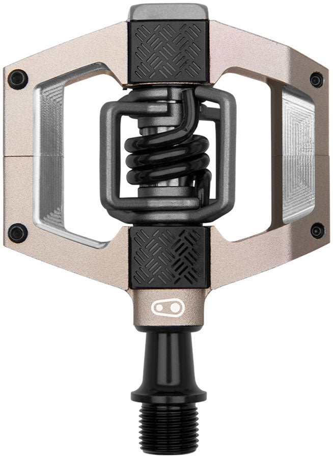 Load image into Gallery viewer, Crankbrothers Mallet Trail Pedals - Dual Sided Clipless Platform Aluminum 9/16" Champange
