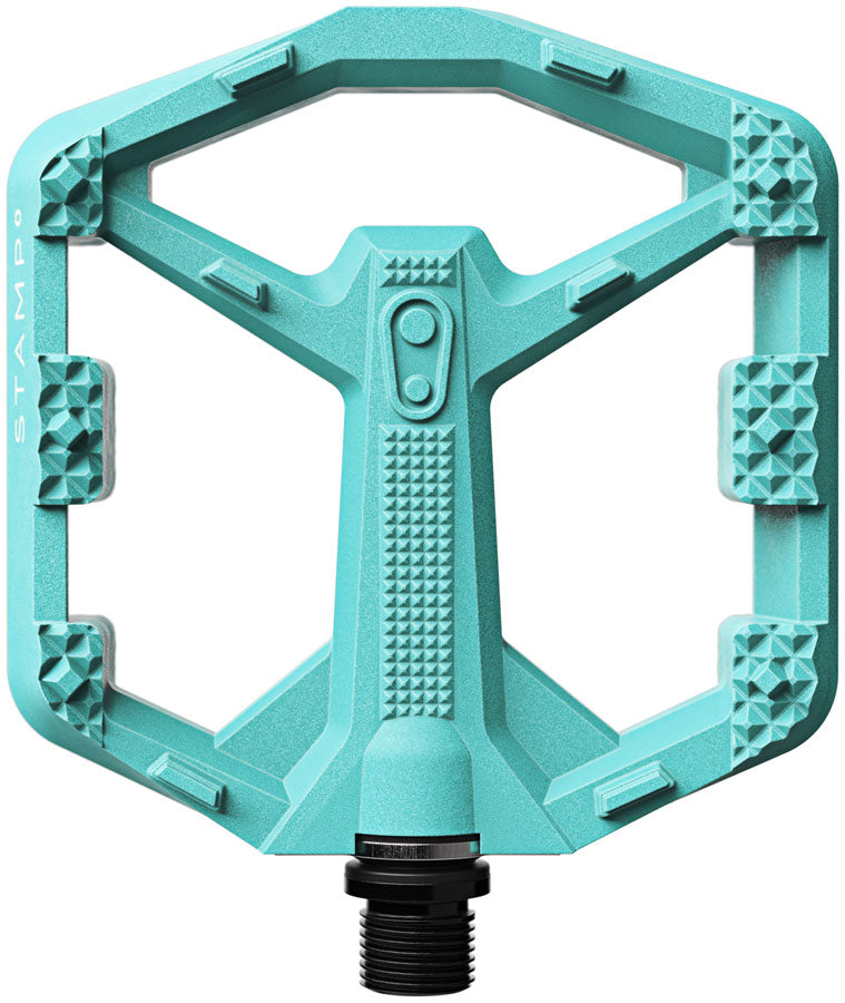 Load image into Gallery viewer, Crankbrothers Stamp 0 Pedals - Platform Composite 9/16" Turquoise Small
