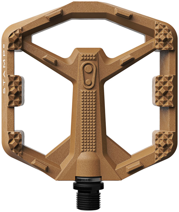 Load image into Gallery viewer, Crankbrothers Stamp 0 Pedals - Platform Composite 9/16" Brown Small
