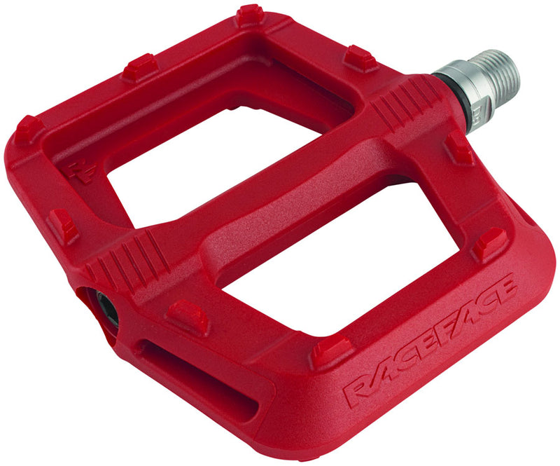 Load image into Gallery viewer, RaceFace Ride Pedals - Platform Composite 9/16" Red
