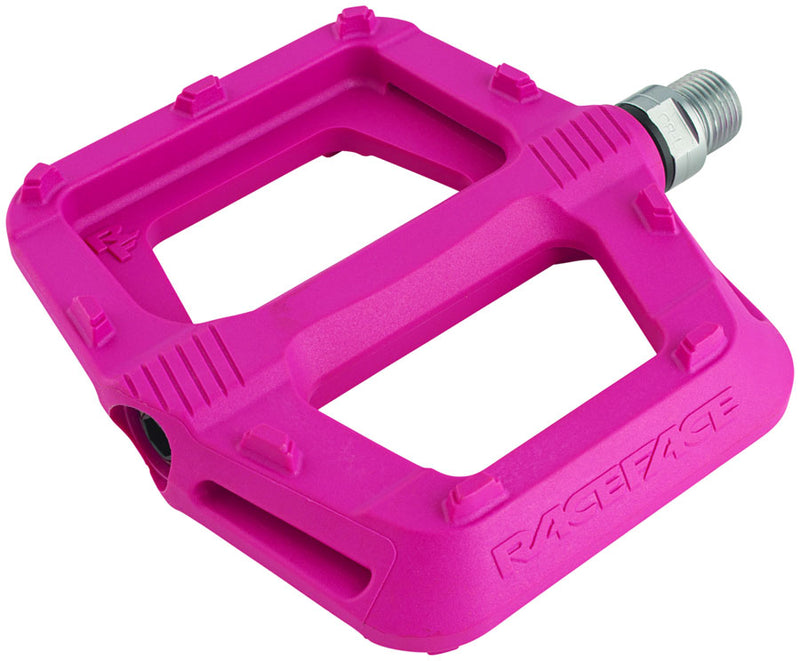 Load image into Gallery viewer, RaceFace Ride Pedals - Platform Composite 9/16" Magenta

