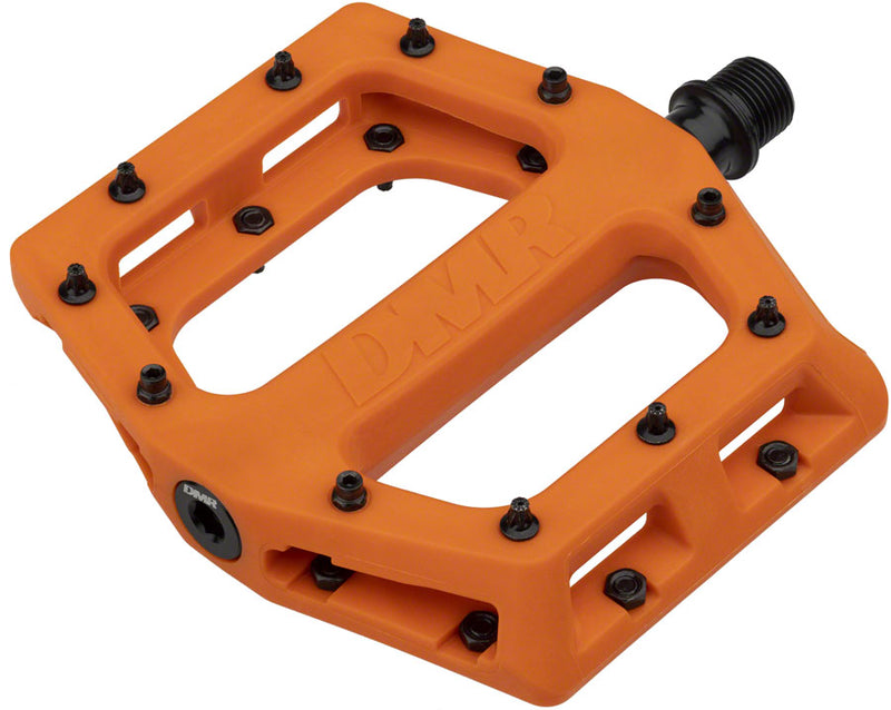 Load image into Gallery viewer, DMR V11 Pedals - Platform Composite 9/16" Orange
