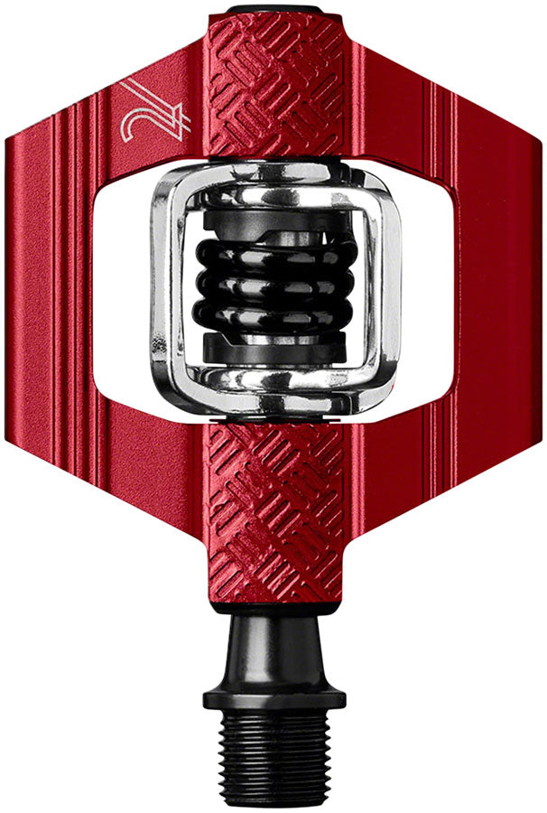 Load image into Gallery viewer, Crankbrothers Candy 2 Pedals - Dual Sided Clipless Aluminum 9/16" Red
