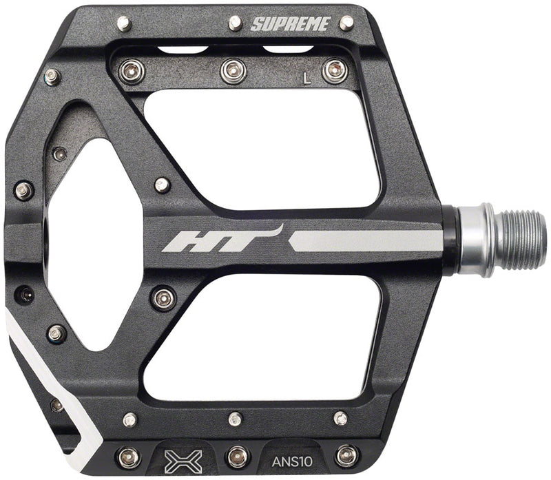 Load image into Gallery viewer, HT Components ANS10 Pedals - Platform Aluminum 9/16" Black
