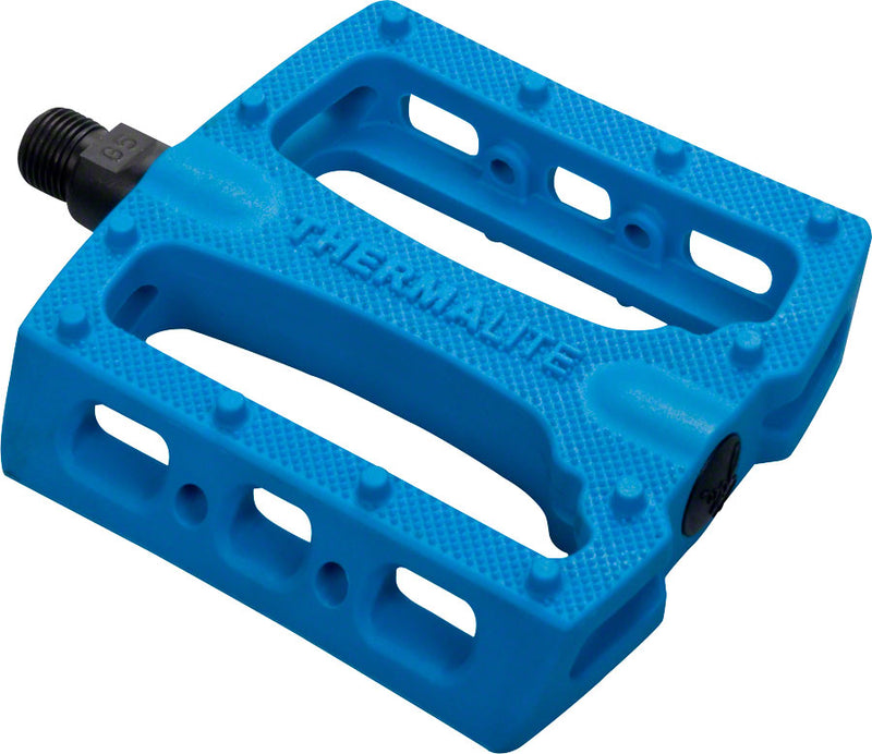 Load image into Gallery viewer, Stolen Thermalite Pedals - Platform Composite/Plastic 9/16" Bright Blue
