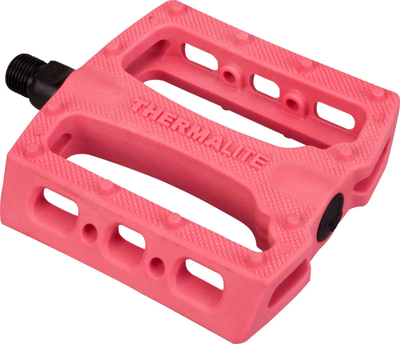 Load image into Gallery viewer, Stolen Thermalite Pedals - Platform Composite/Plastic 9/16" Neon Pink
