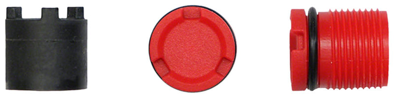 Load image into Gallery viewer, LOOK Spindle Plugs and Tool Kit - 2 Plugs 4 NM Red Fits X-Track
