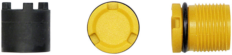 Load image into Gallery viewer, LOOK Spindle Plugs and Tool Kit - 2 Plugs 4 NM Yellow Fits X-Track

