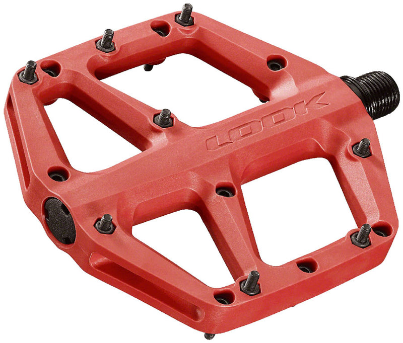 Load image into Gallery viewer, LOOK Trail Fusion Pedals - Platform 9/16" Red
