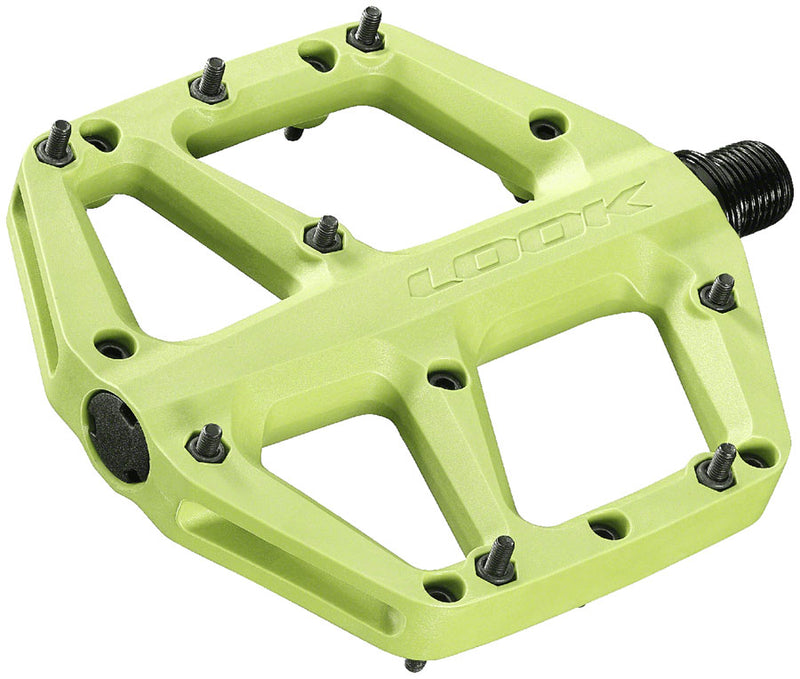 Load image into Gallery viewer, LOOK Trail Fusion Pedals - Platform 9/16" Lime
