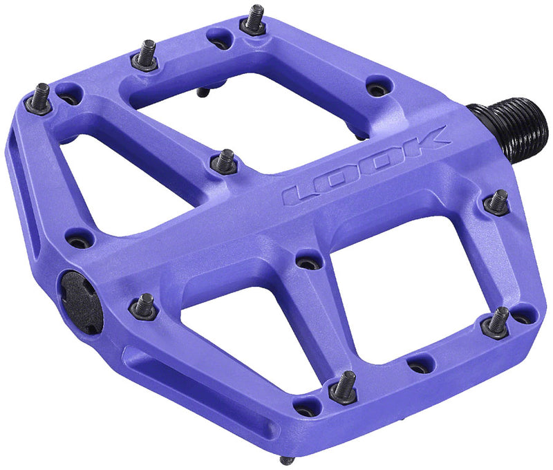 Load image into Gallery viewer, LOOK Trail Fusion Pedals - Platform 9/16" Purple
