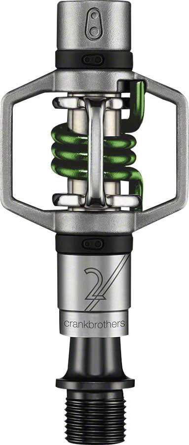 Load image into Gallery viewer, Crankbrothers Egg Beater 2 Pedals - Dual Sided Clipless 9/16" Green
