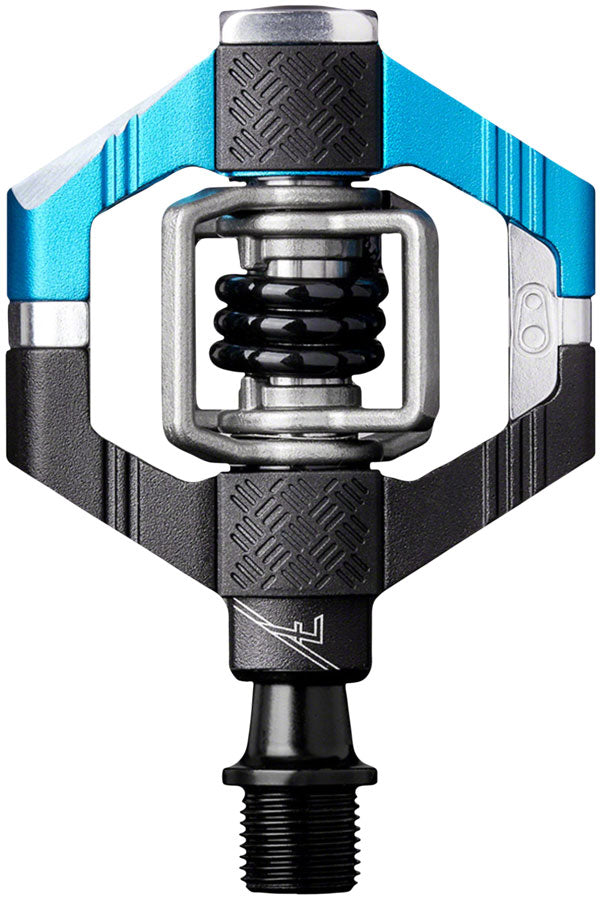 Load image into Gallery viewer, Crankbrothers Candy 7 Pedals - Dual Sided Clipless Aluminum 9/16" Electric Blue/BLK
