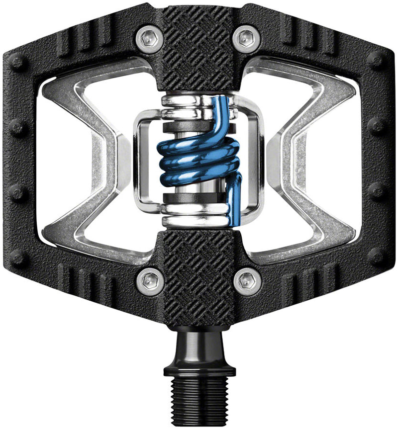 Load image into Gallery viewer, Crankbrothers Double Shot 2 Pedals - Single Side Clipless Platform Aluminum 9/16" BLK
