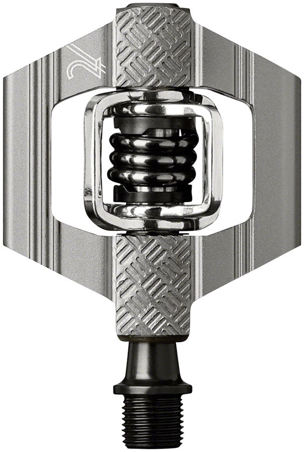 Load image into Gallery viewer, Crankbrothers Candy 2 Pedals - Dual Sided Clipless Aluminum 9/16" Gray
