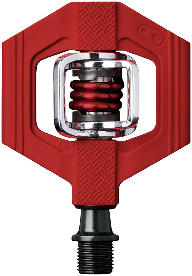 Load image into Gallery viewer, Crankbrothers Candy 1 Pedals - Dual Sided Clipless Platform Composite 9/16" Red
