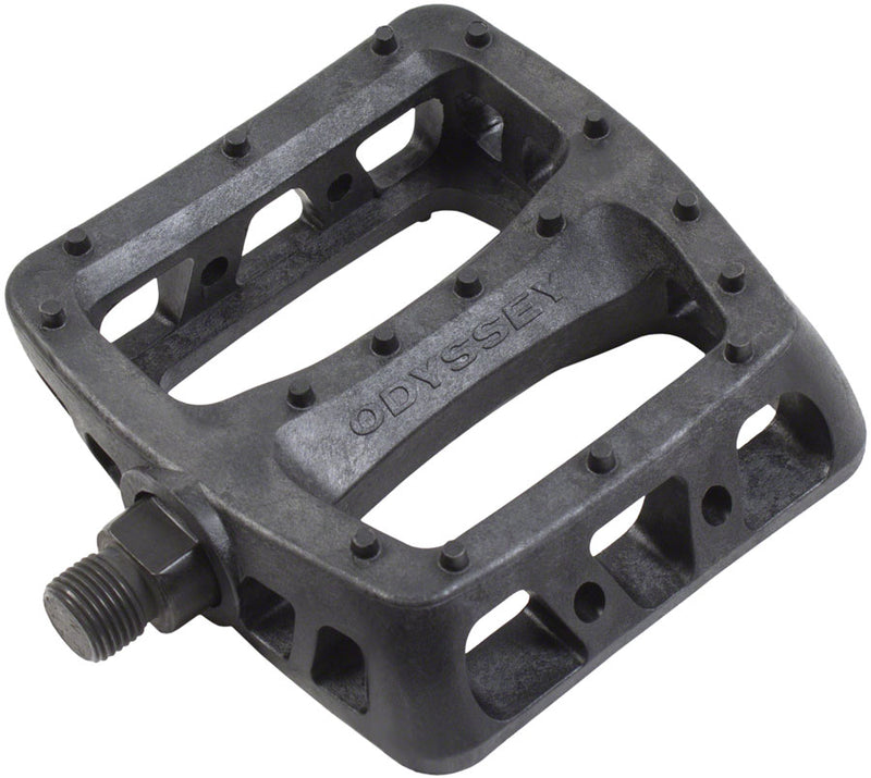 Load image into Gallery viewer, Odyssey Twisted PC Pedals - Platform Composite/Plastic 1/2" Black
