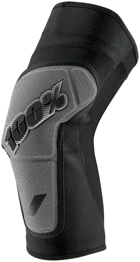 Load image into Gallery viewer, 100% Ridecamp Knee Guards - Black/Gray Large
