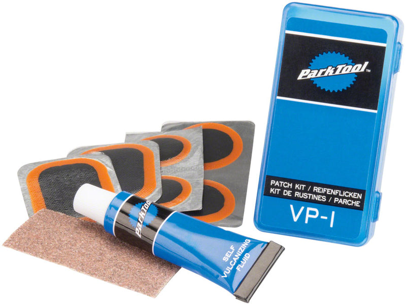 Load image into Gallery viewer, Park Tool Vulcanizing Patch Kit: Carded and Sold as Each
